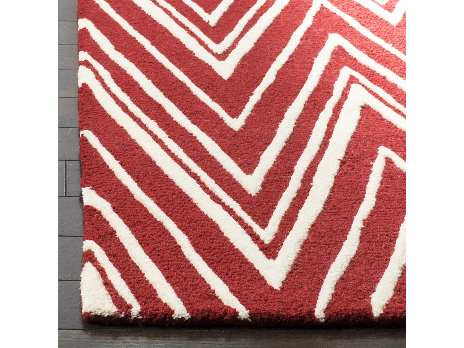 Tapis Rouge/Neutre 122 X 183 cm - Thessaly