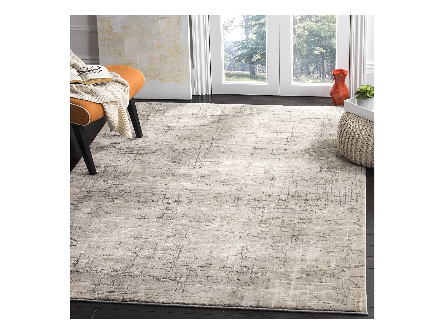 Tapis Gris 160 X 229 cm - Melody