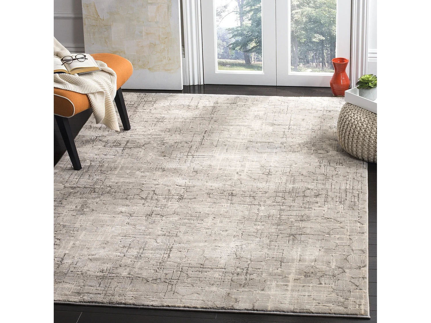 Tapis Gris 160 X 229 cm - Melody