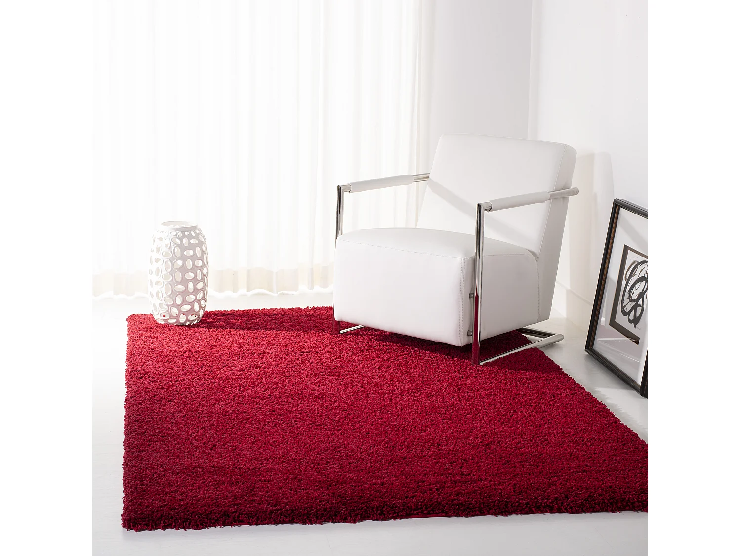Tapis Rouge 122 X 183 cm - Crosby