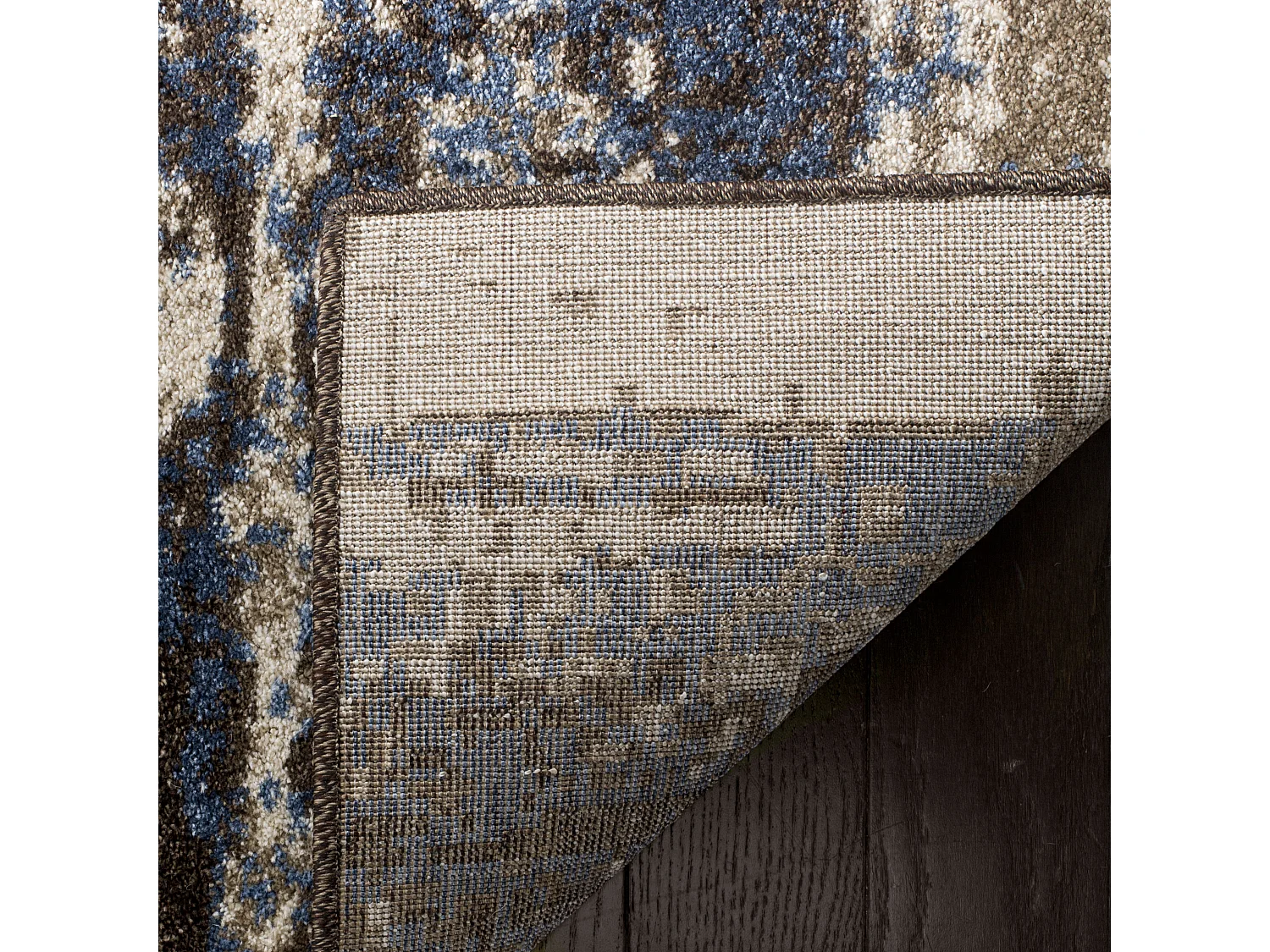 Tapis Neutre/Bleu 152 X 244 cm - Bette