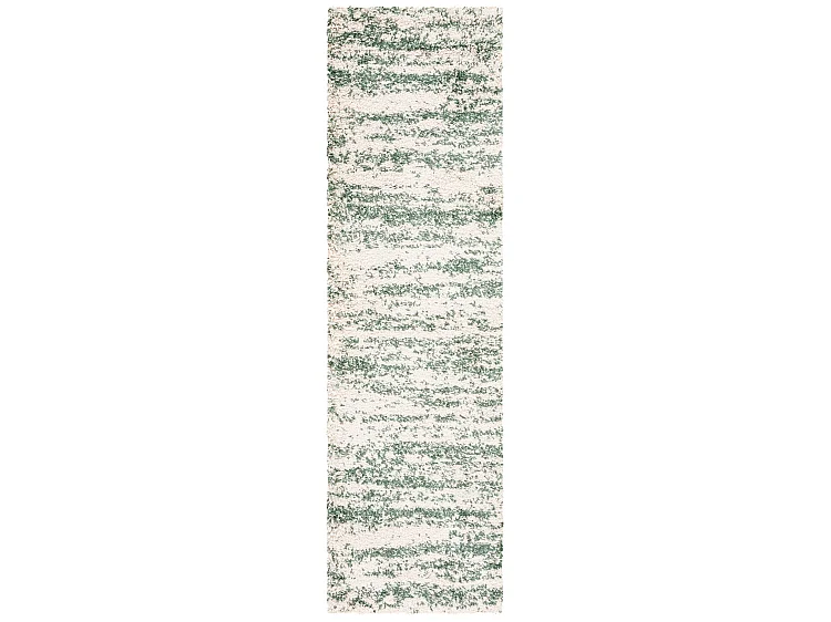 Tapis Ivoire/Vert 69 X 183 cm - Vida