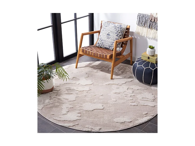 Tapis Beige/Ivoire 201 X 201 cm - Ocean