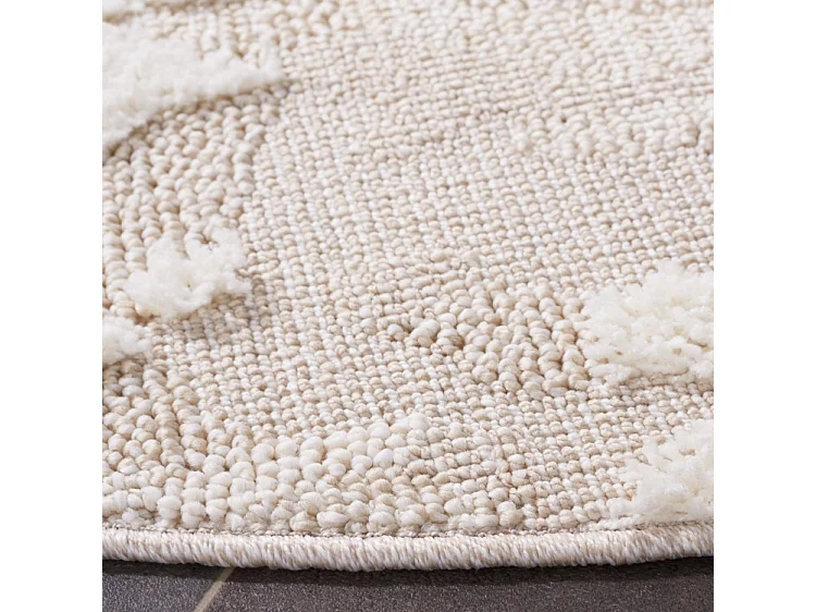 Tapis Beige/Ivoire 201 X 201 cm - Ocean