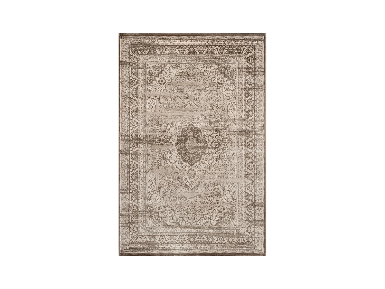 Tapis Neutre/Marron 122 X 170 cm - Etta
