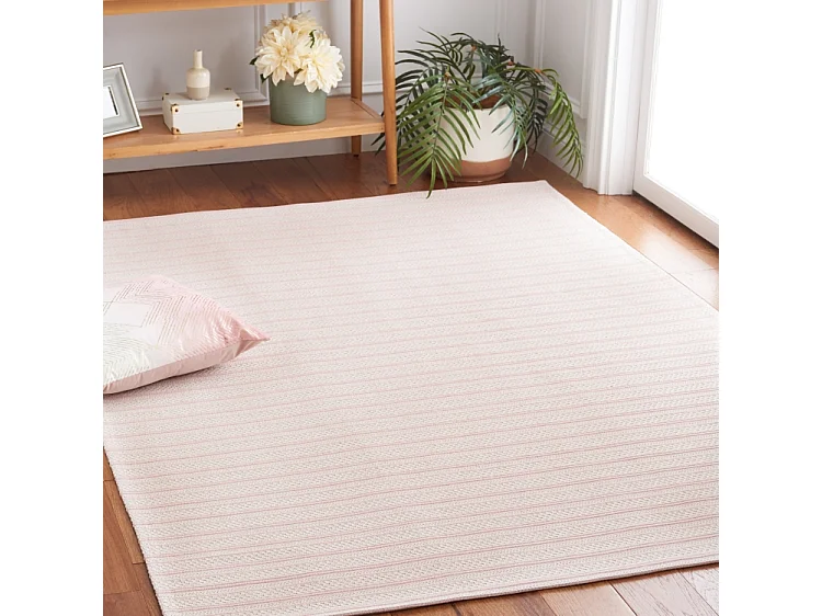 Tapis Rose/Ivoire 122 X 183 cm - Indie