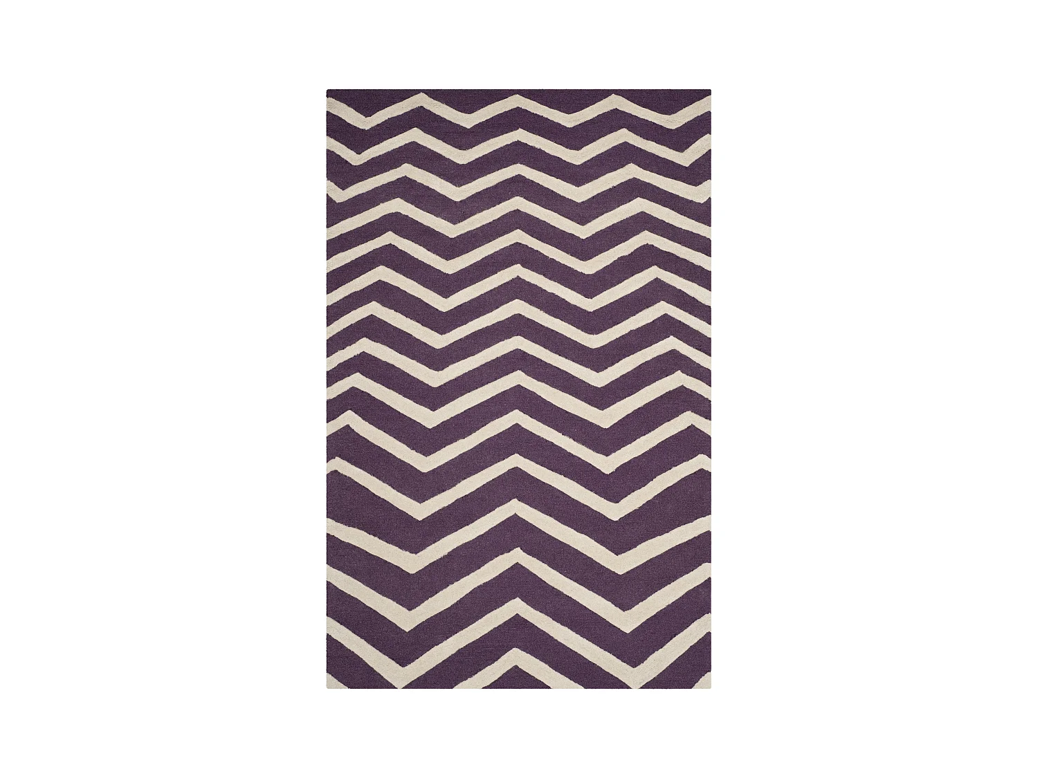 Tapis Violet/Ivoire 183 X 274 cm - Edie