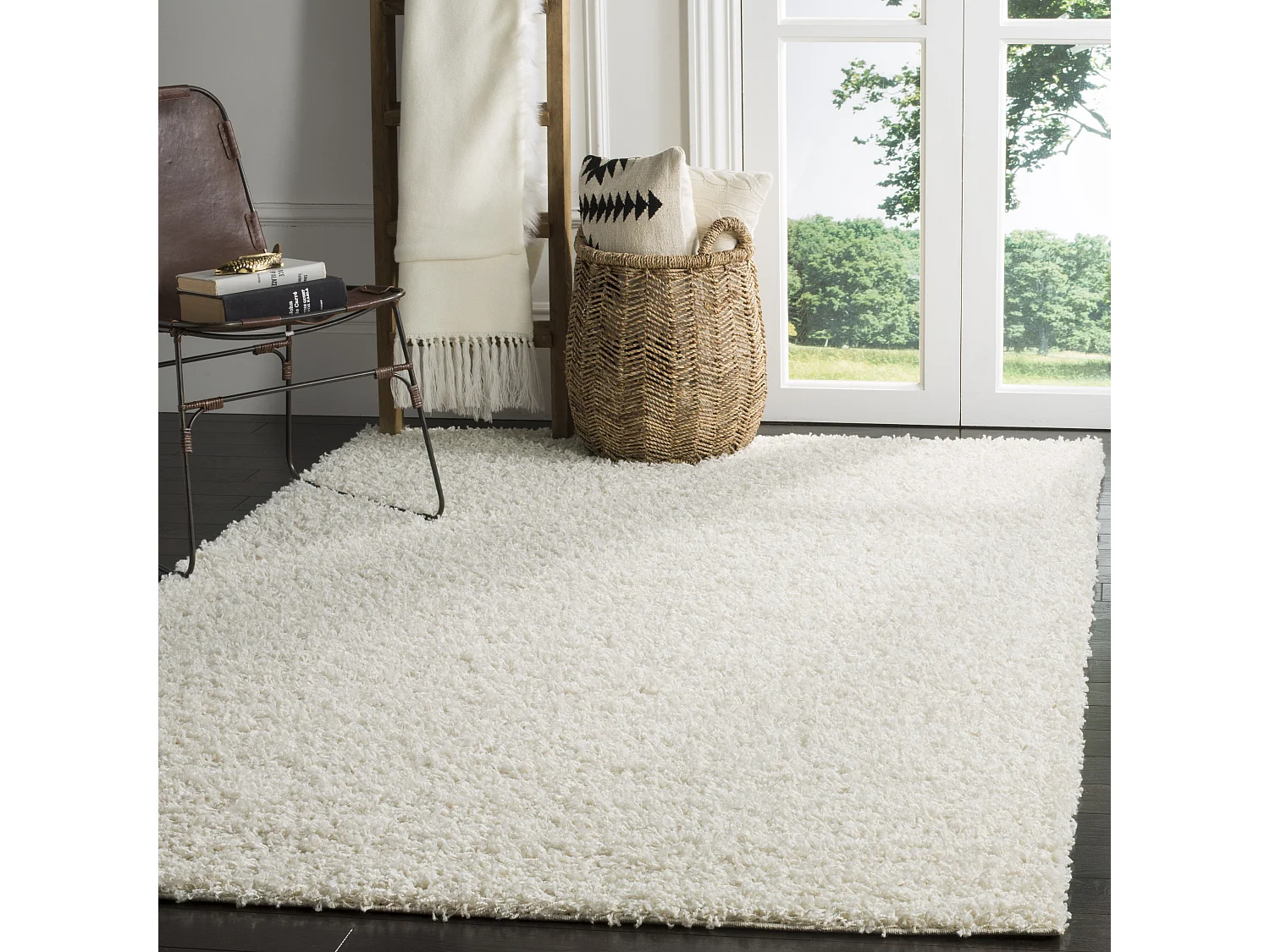 Tapis Blanc 183 X 274 cm - Emery