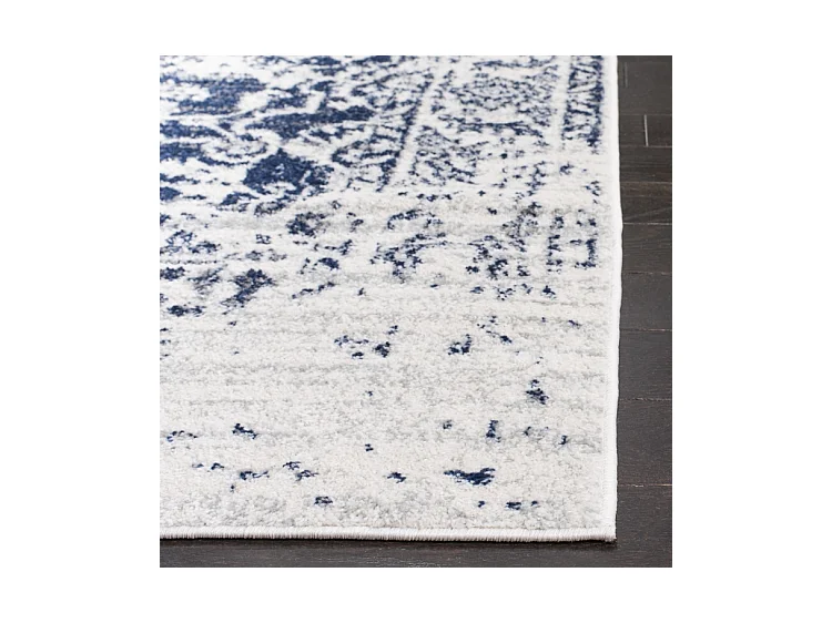 Tapis Neutre/Bleu Marine 201 X 279 cm - Merryl