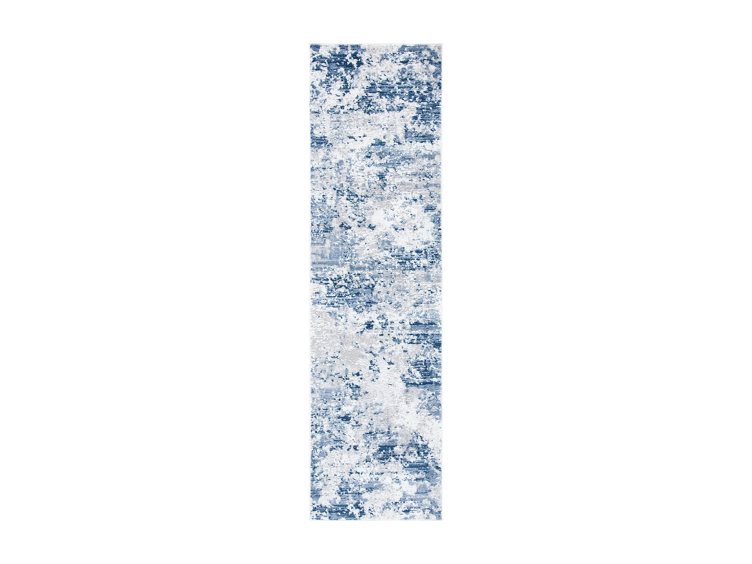 Tapis Marine/Gris 66 X 122 cm - Rhiannon