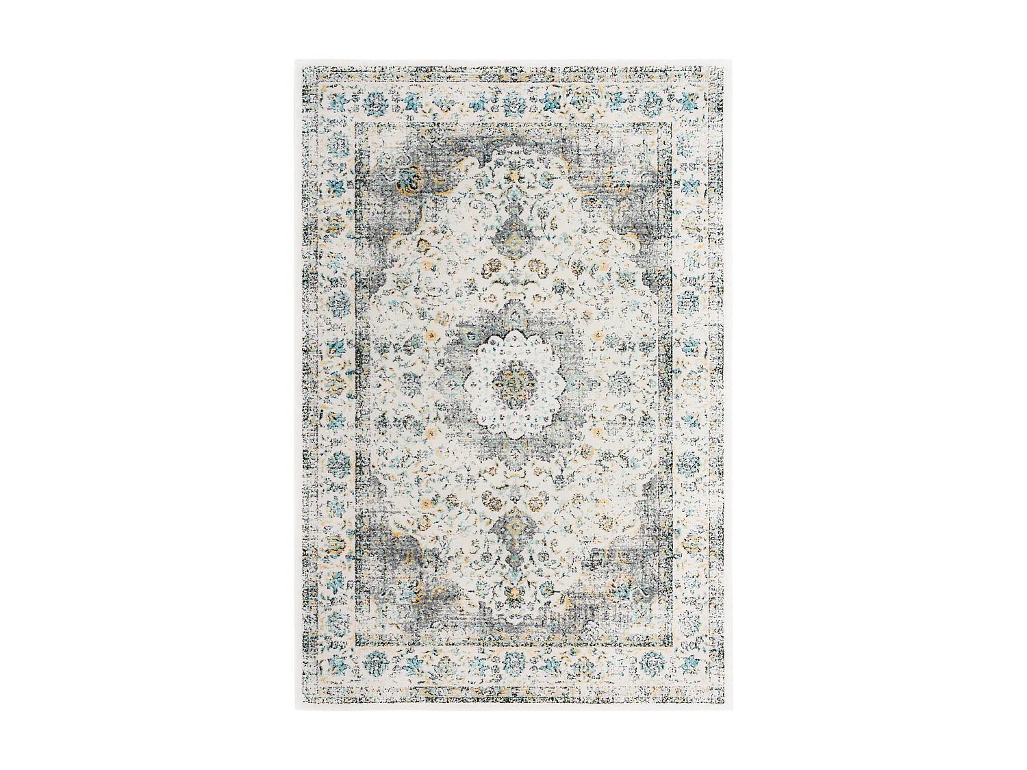 Tapis Gris/Or 201 X 274 cm - Nichol