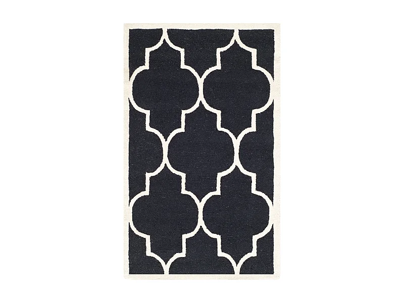 Tapis Noir/Neutre 91 X 152 cm - Sky