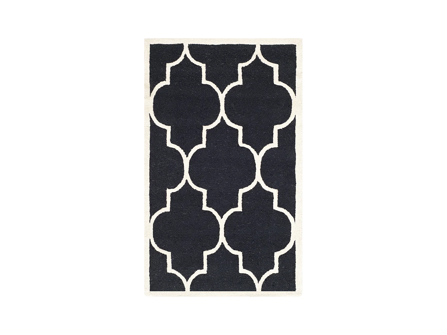 Tapis Noir/Neutre 91 X 152 cm - Sky