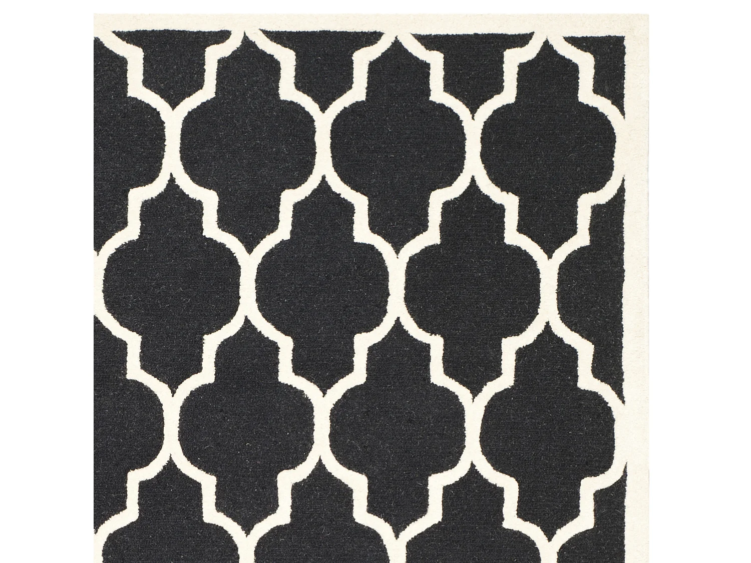 Tapis Noir/Neutre 91 X 152 cm - Sky