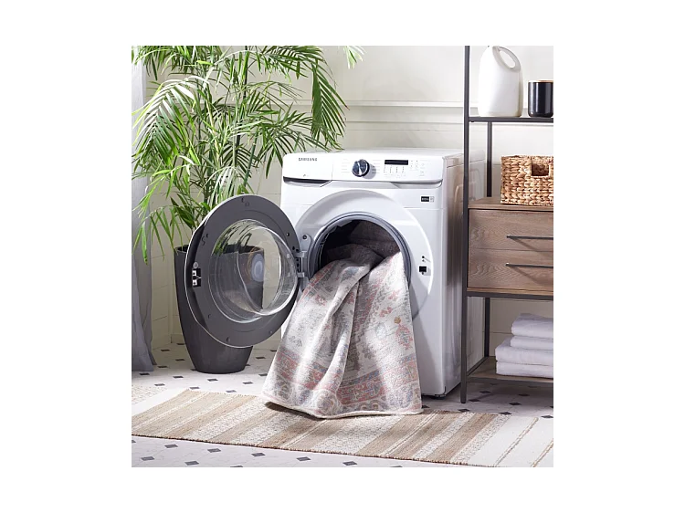 Tapis Ivoire/Bleu 235 x 305 cm - Clementina