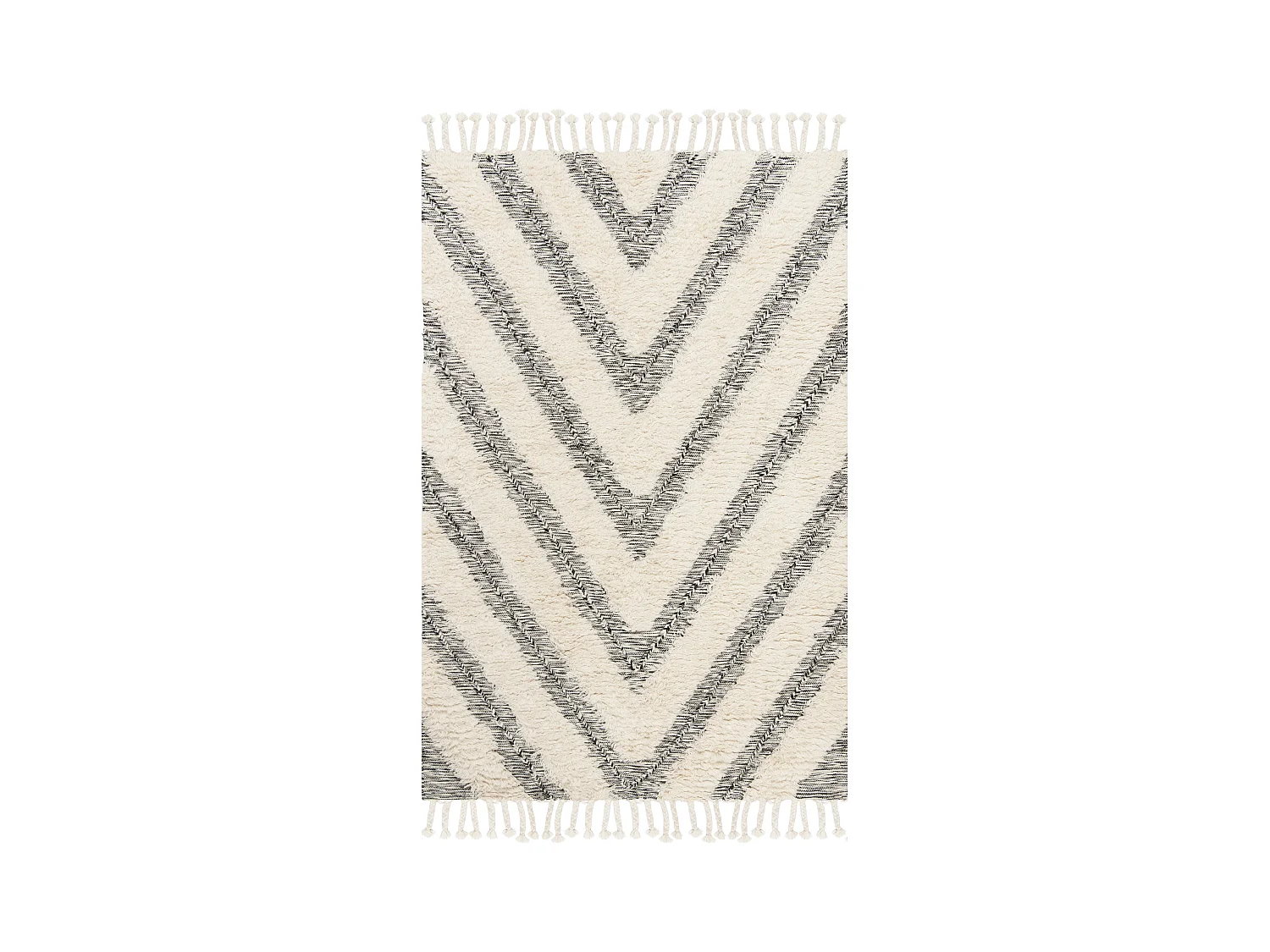 Tapis Noir/Neutre 152 X 244 cm - Ariana