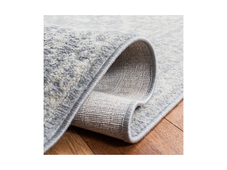 Tapis Gris clair/Ivoire 183 X 274 cm - Melany