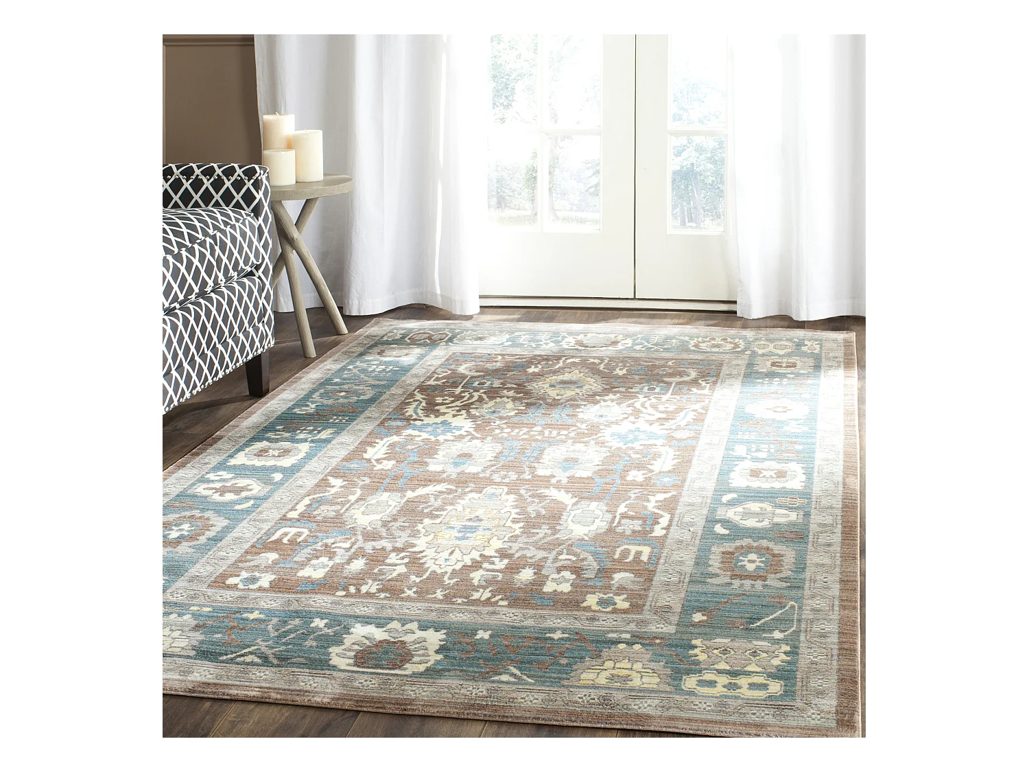 Tapis Marron 152 X 244 cm - Bradford