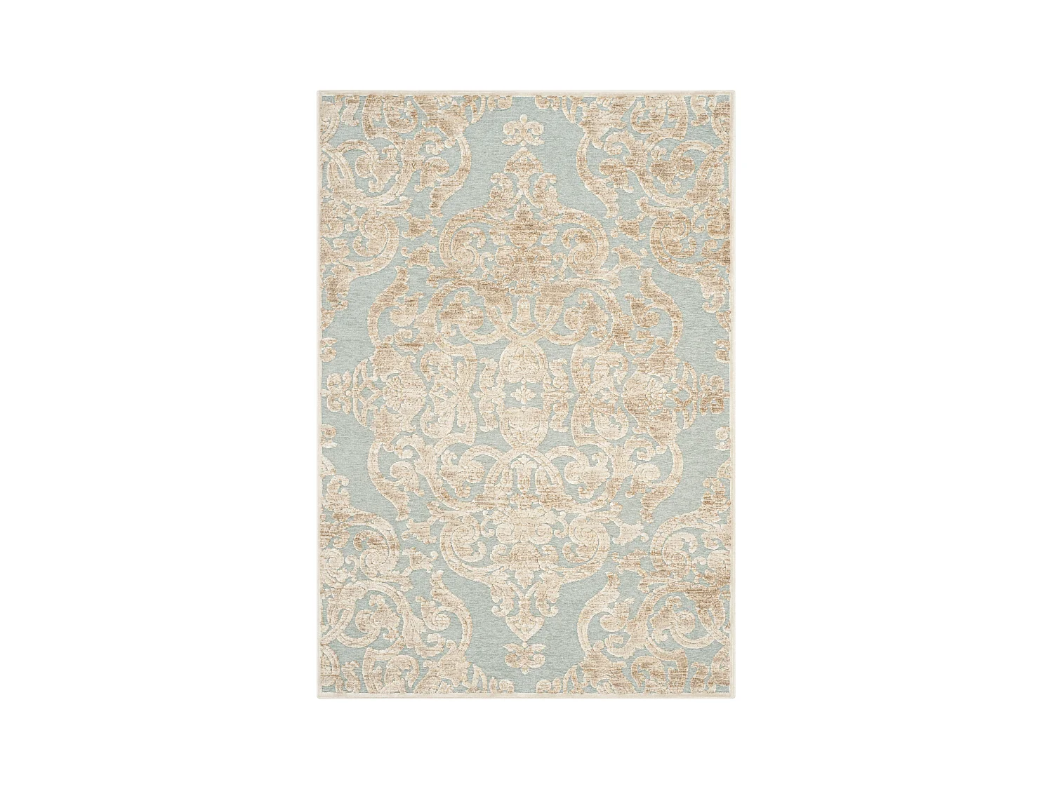 Tapis Neutre/Bleu 122 X 170 cm - Marigot
