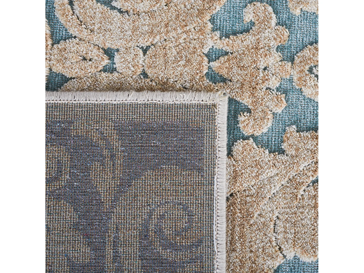 Tapis Neutre/Bleu 122 X 170 cm - Marigot