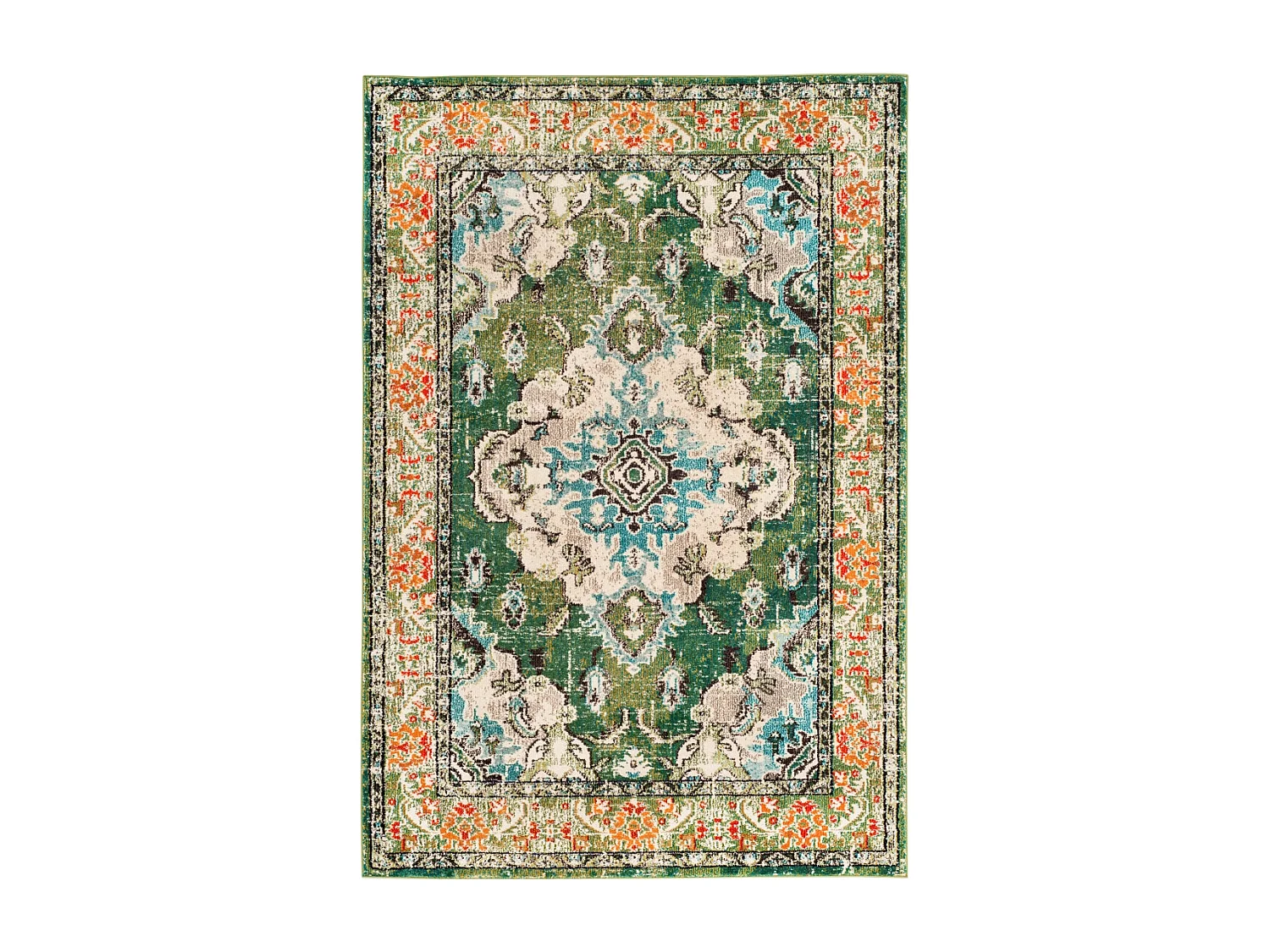 Tapis Vert/Bleu 183 X 274 cm - Milà