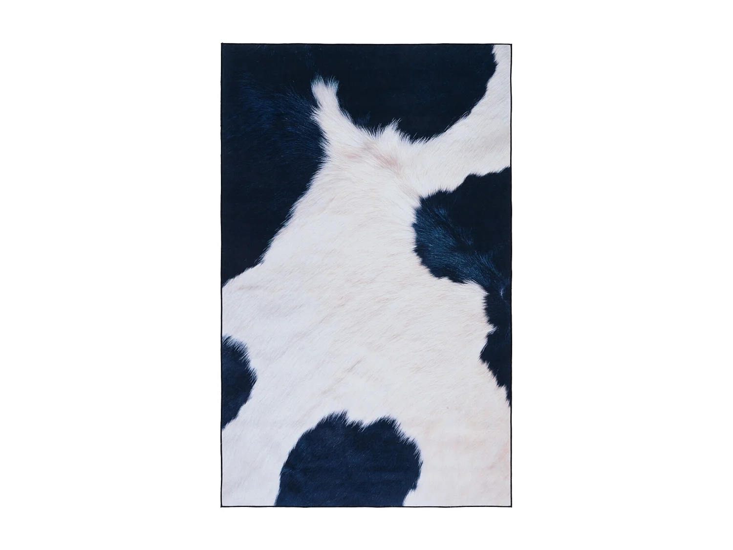 Tapis Ivoire/Bleu Foncé 183 X 274 cm - Elspeth