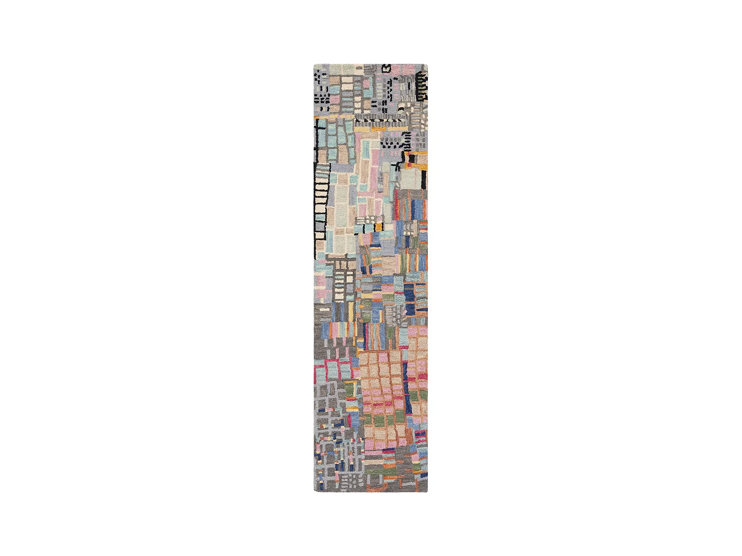 Tapis Ivoire/Noir 69 X 213 cm - Maren