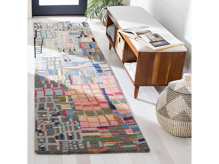 Tapis Ivoire/Noir 69 X 213 cm - Maren