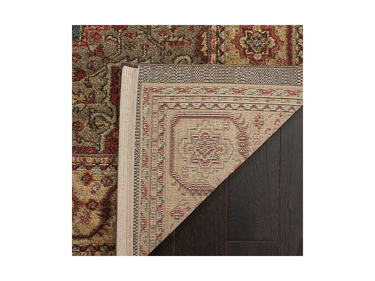 Tapis Bleu Marine/Neutre 201 X 279 cm - Sariel