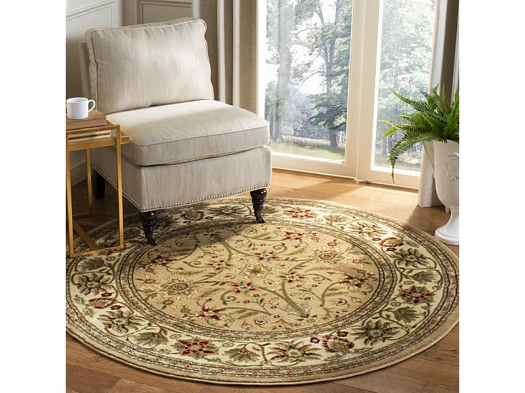 Tapis Beige/Ivoire 122 X 122 cm - Renee