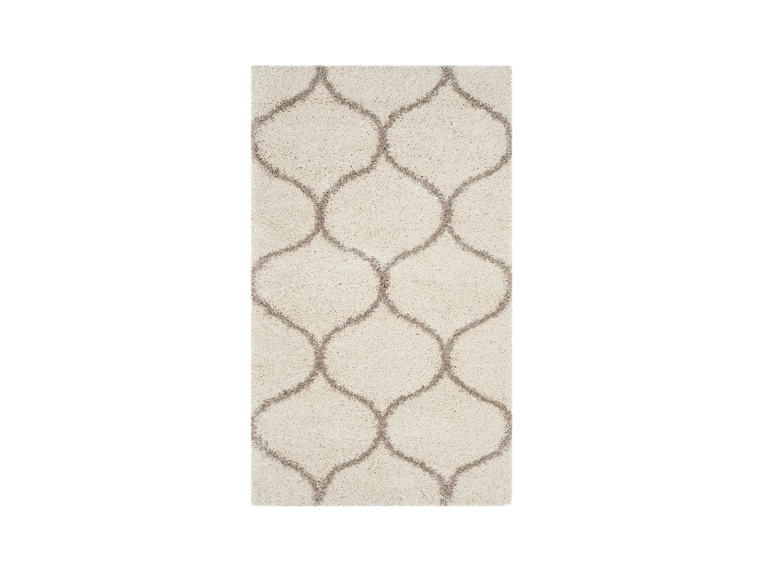 Tapis Neutre/Blanc 155 X 229 cm - Zoey