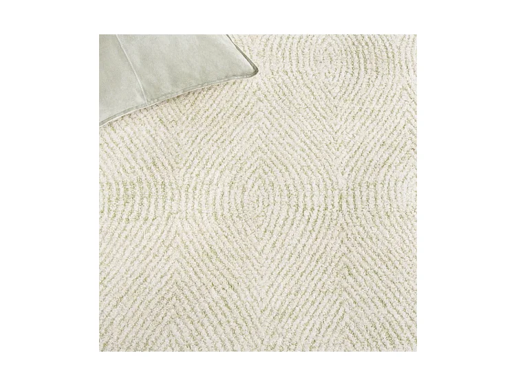 Tapis Vert/Ivoire 69 X 244 cm - Alaska