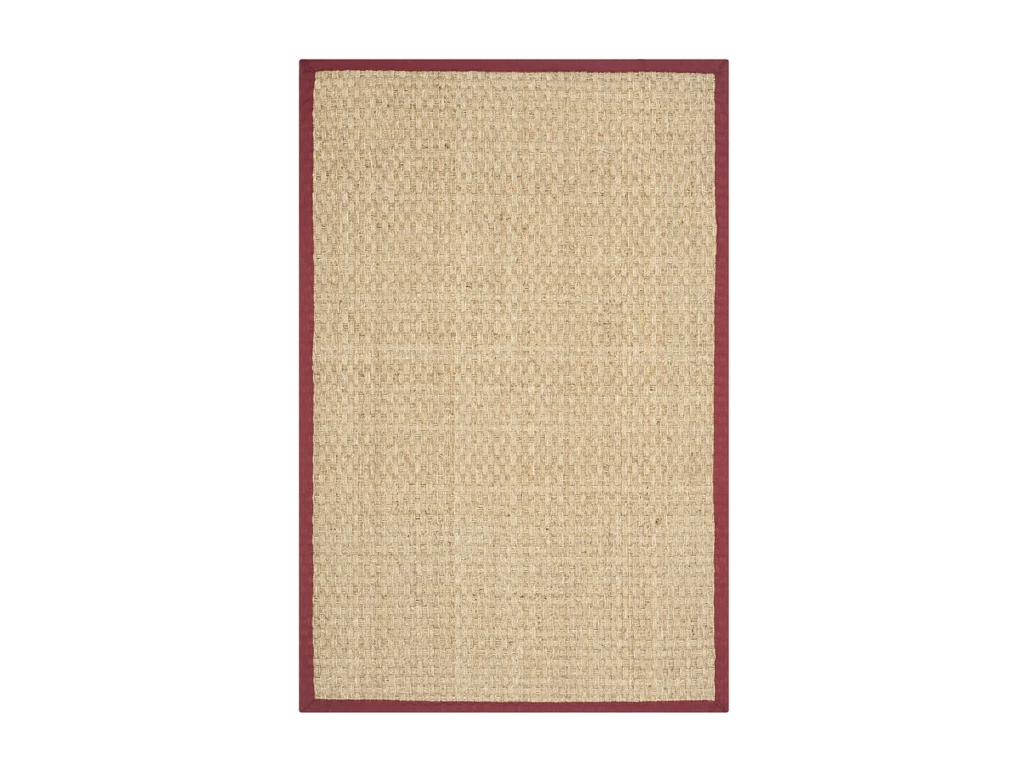 Tapis Beige/Rouge 61 X 91 cm - Roselyn
