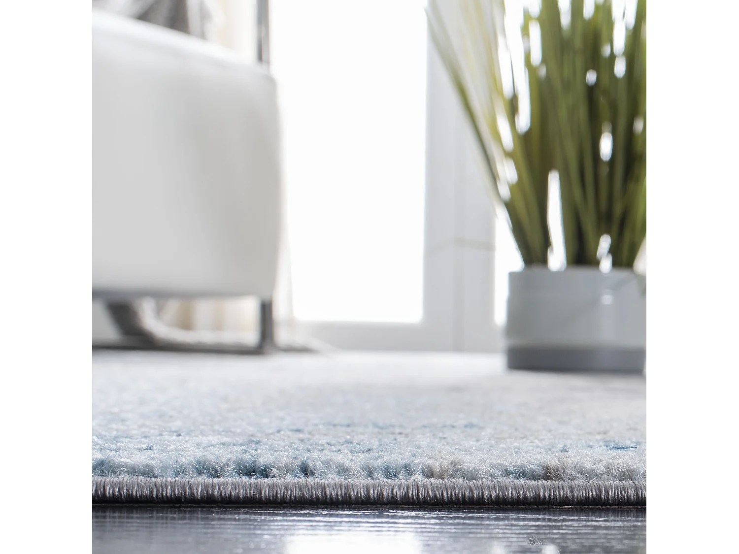 Tapis Gris/Bleu 183 X 274 cm - London