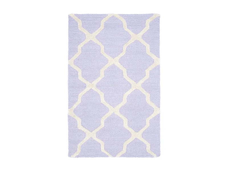 Tapis Violet/Neutre 76 X 244 cm - Ava