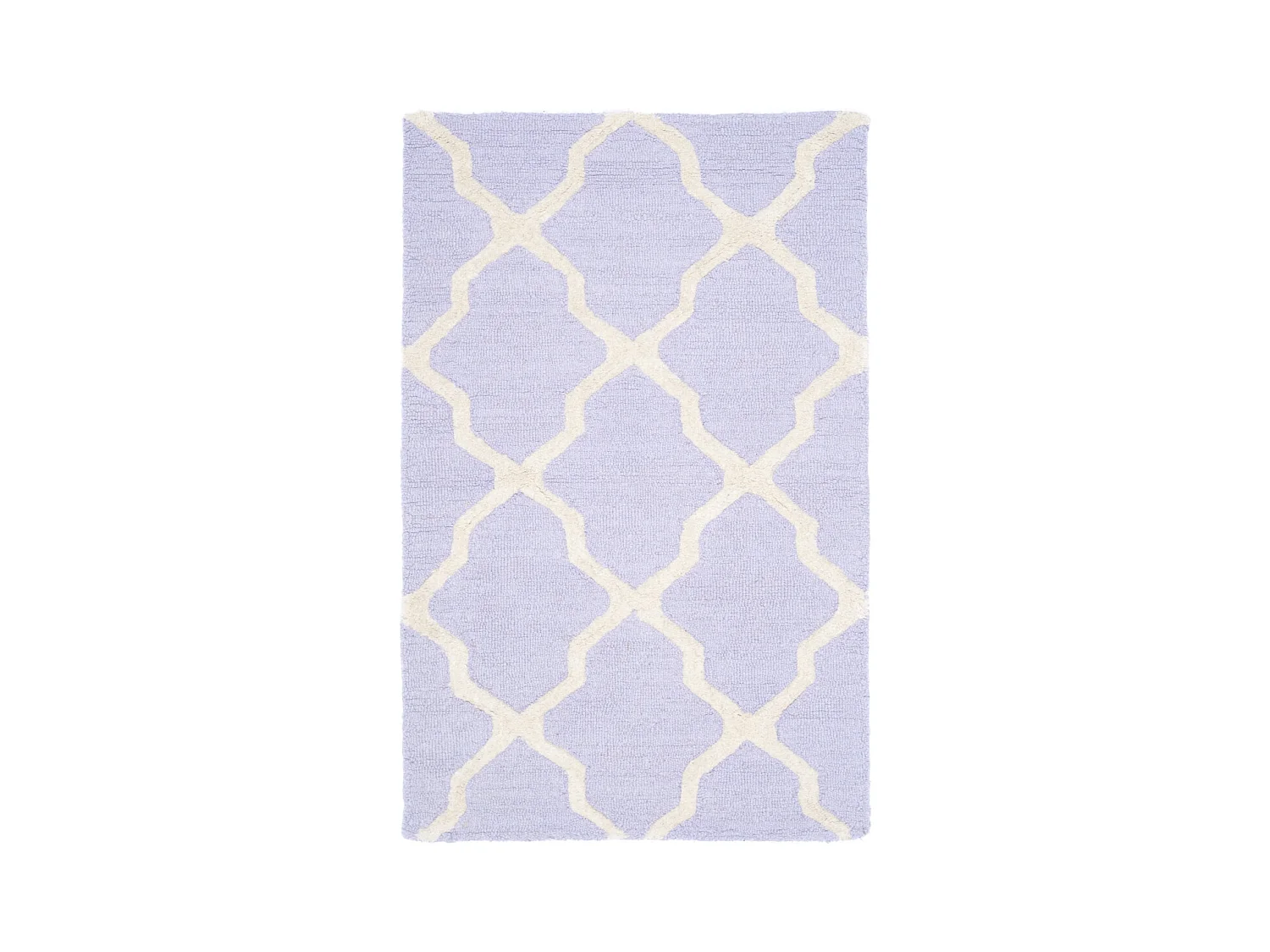 Tapis Violet/Neutre 76 X 244 cm - Ava