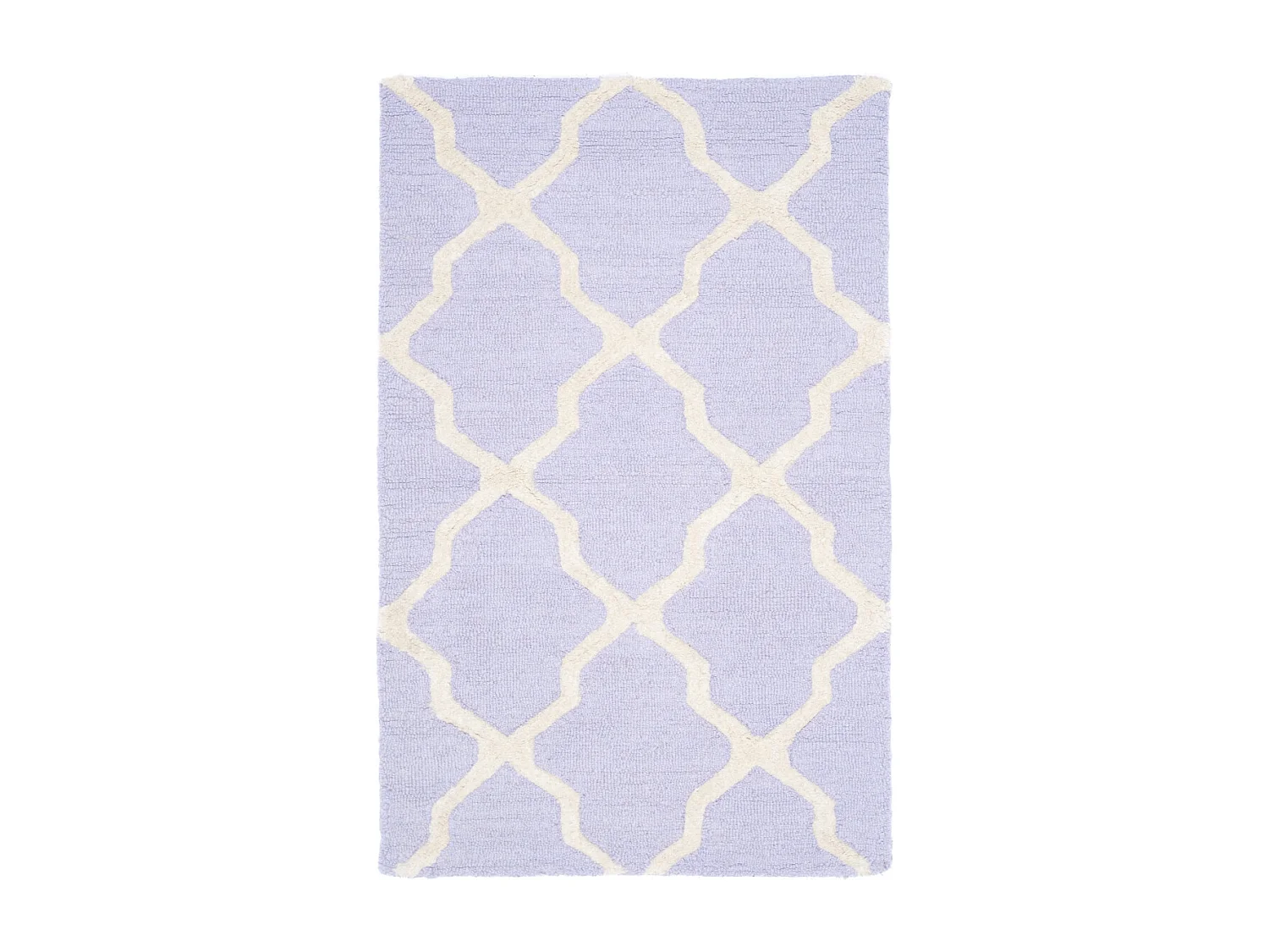 Tapis Violet/Neutre 76 X 244 cm - Ava
