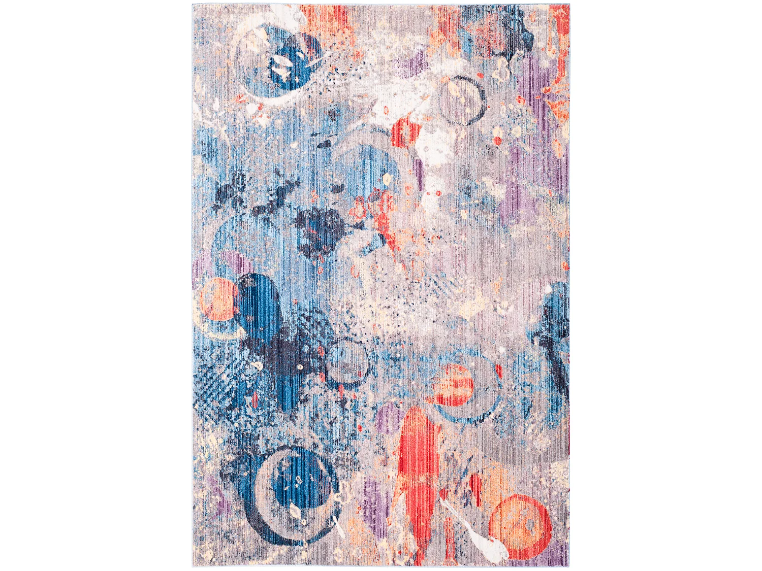 Tapis Gris/Bleu 155 X 229 cm - Nalla