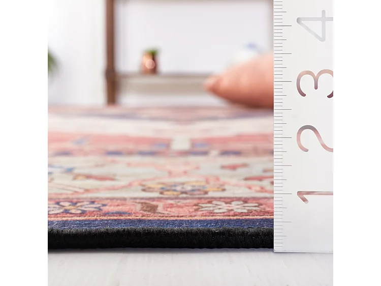 Tapis Rouille/Bleu 244 X 244 cm - Bishop