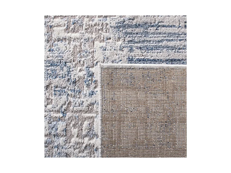 Tapis Bleu/Gris 201 X 201 cm - Azura