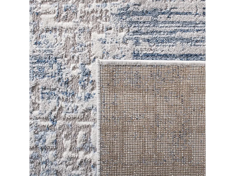 Tapis Bleu/Gris 201 X 201 cm - Azura