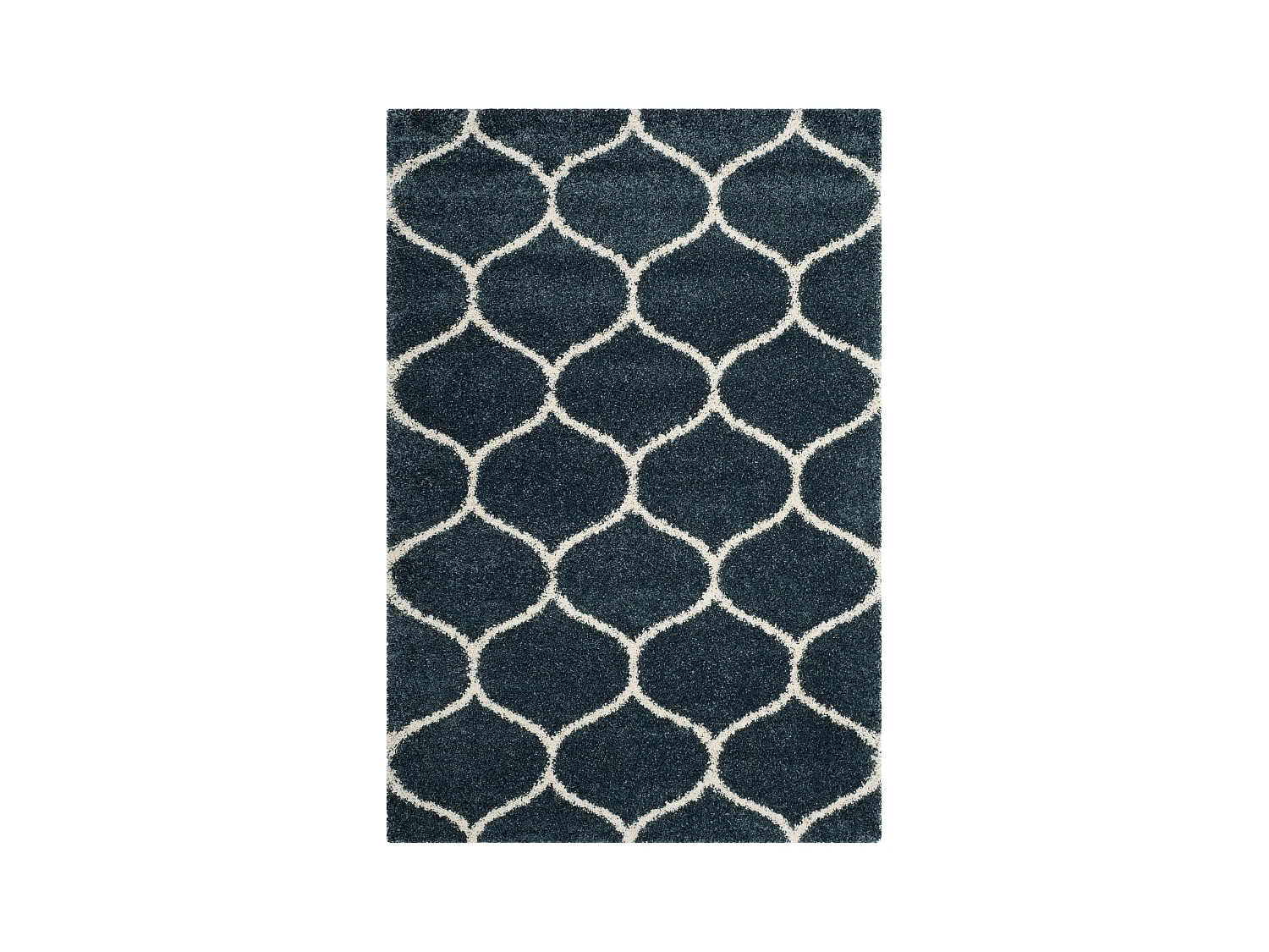 Tapis Bleu/Neutre 155 X 229 cm - Zoey