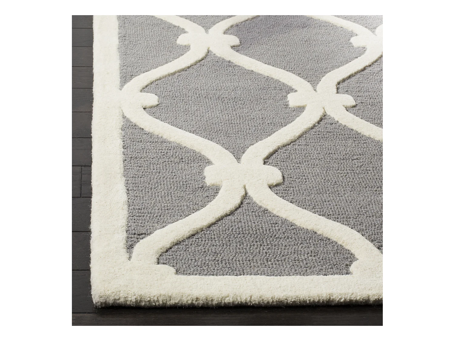 Tapis Gris/Neutre 122 X 183 cm - Hugo