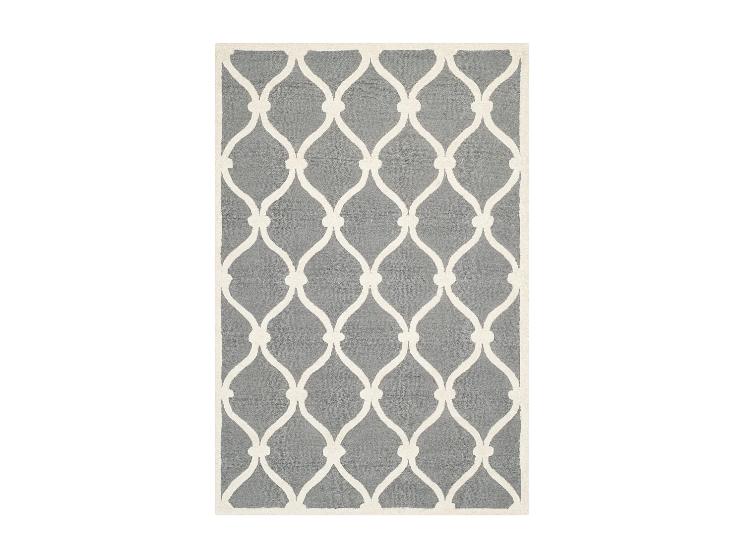Tapis Gris/Neutre 122 X 183 cm - Hugo