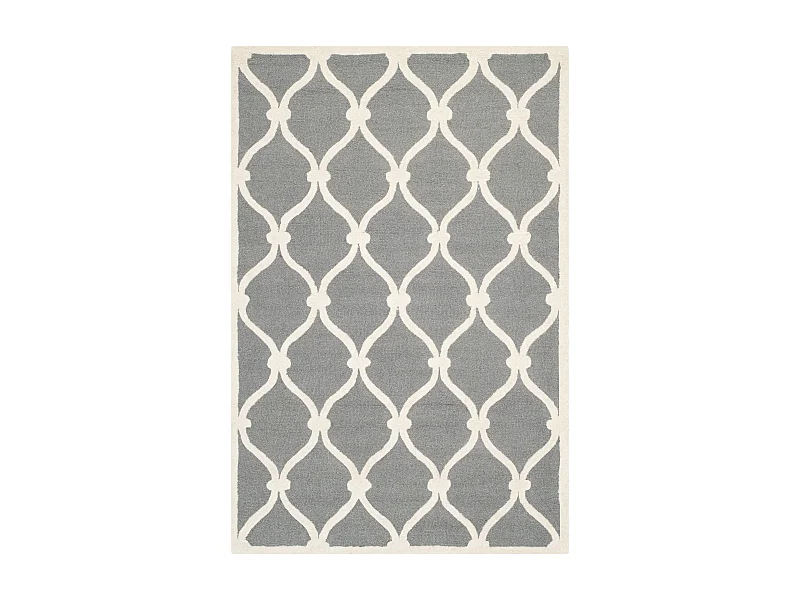 Tapis Gris/Neutre 122 X 183 cm - Hugo