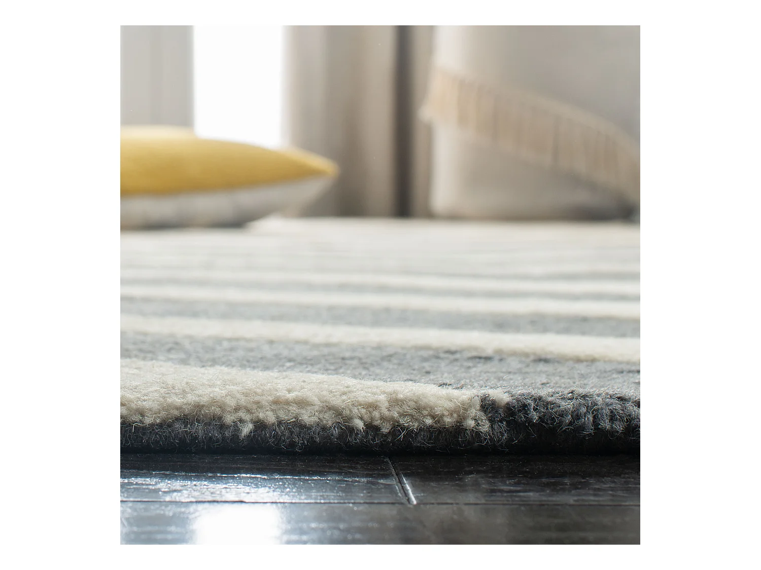 Tapis Gris/Neutre 152 X 244 cm - Edie