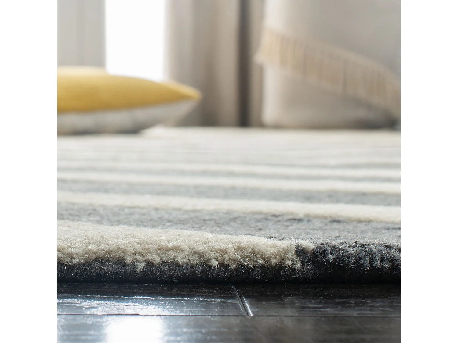Tapis Gris/Neutre 152 X 244 cm - Edie