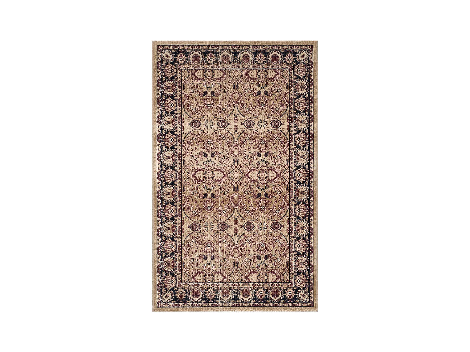 Tapis Neutre/Bleu Marine 91 X 152 cm - Fallon