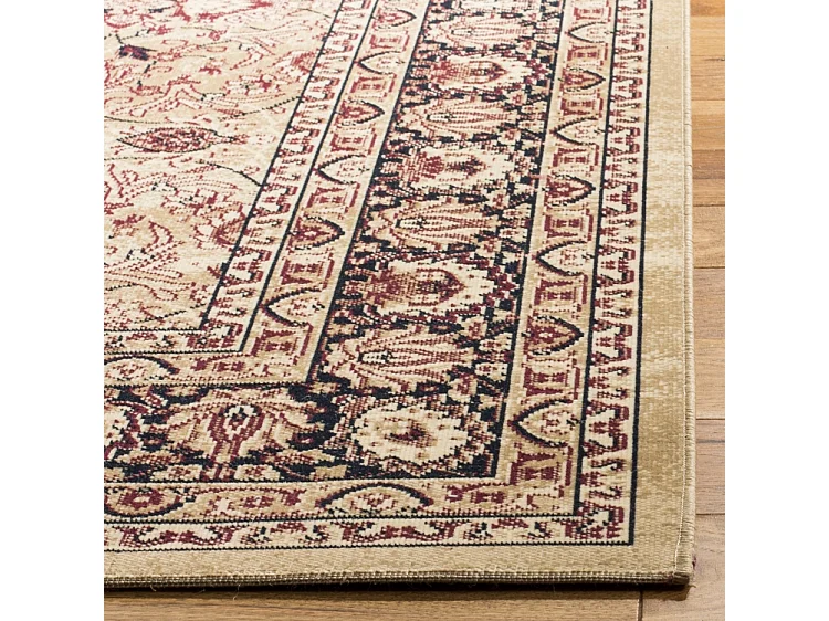 Tapis Neutre/Bleu Marine 91 X 152 cm - Fallon