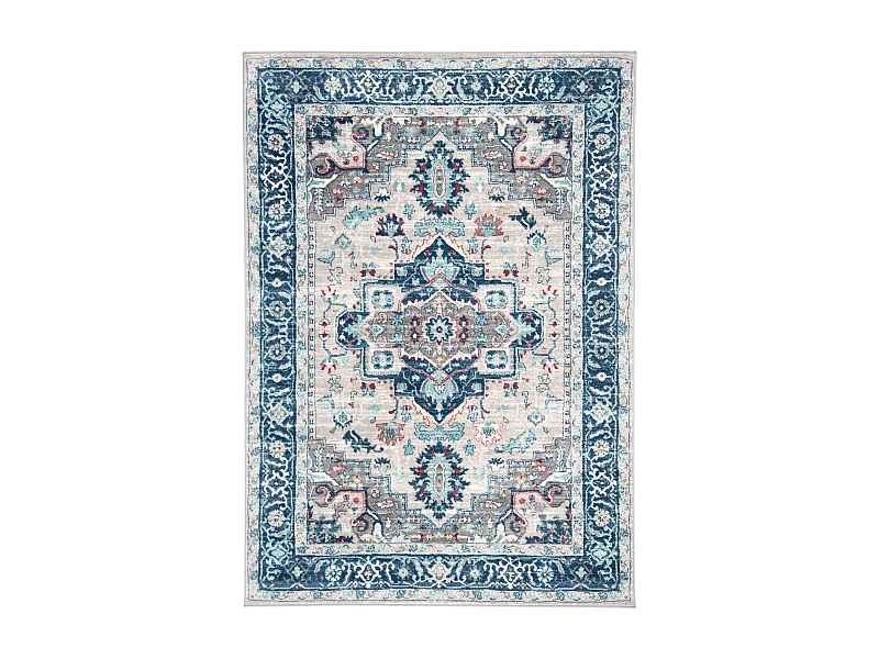 Tapis Gris/Bleu 122 X 183 cm - Saoirse